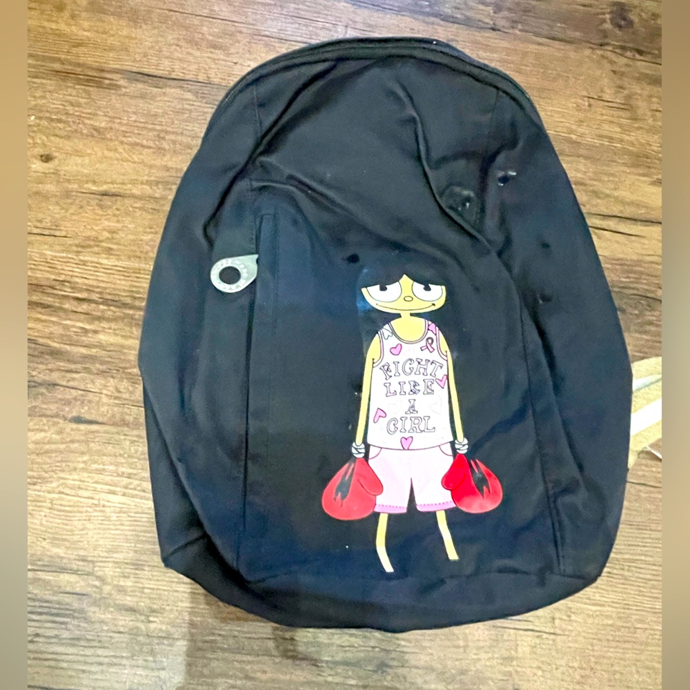 Rare VINTAGE Marc Jacobs fight like a girl mini bookbag